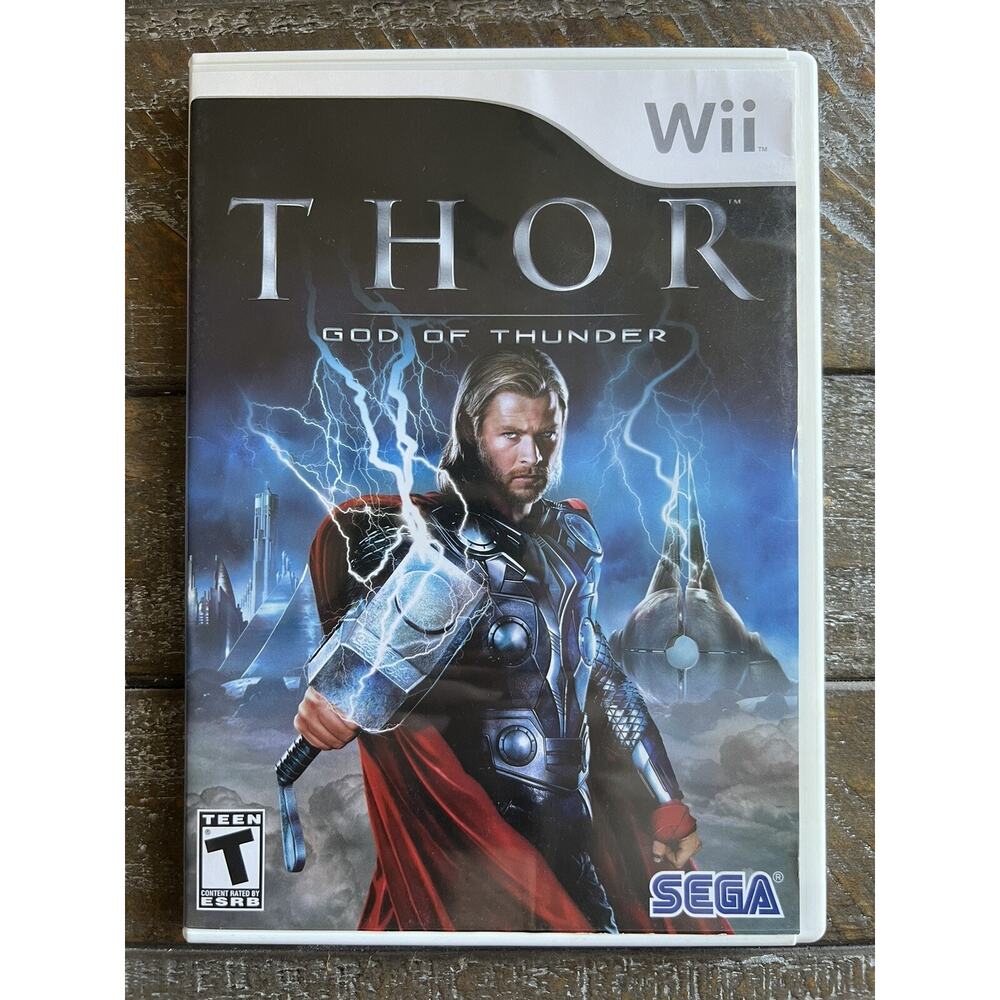 Thor: God of Thunder (Wii, 2011) - Complete, Good Condition, Fast Shipping